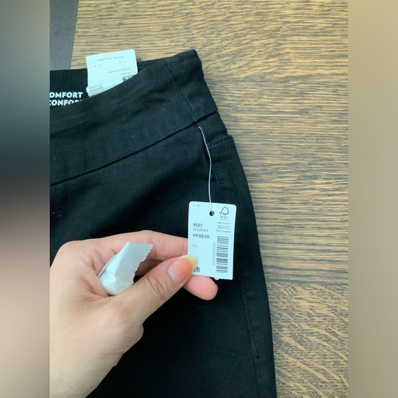 REITMANS Black Skinny High Rise Regular Original Comfort Jeggings Size 28 NEW - Picture 15 of 16